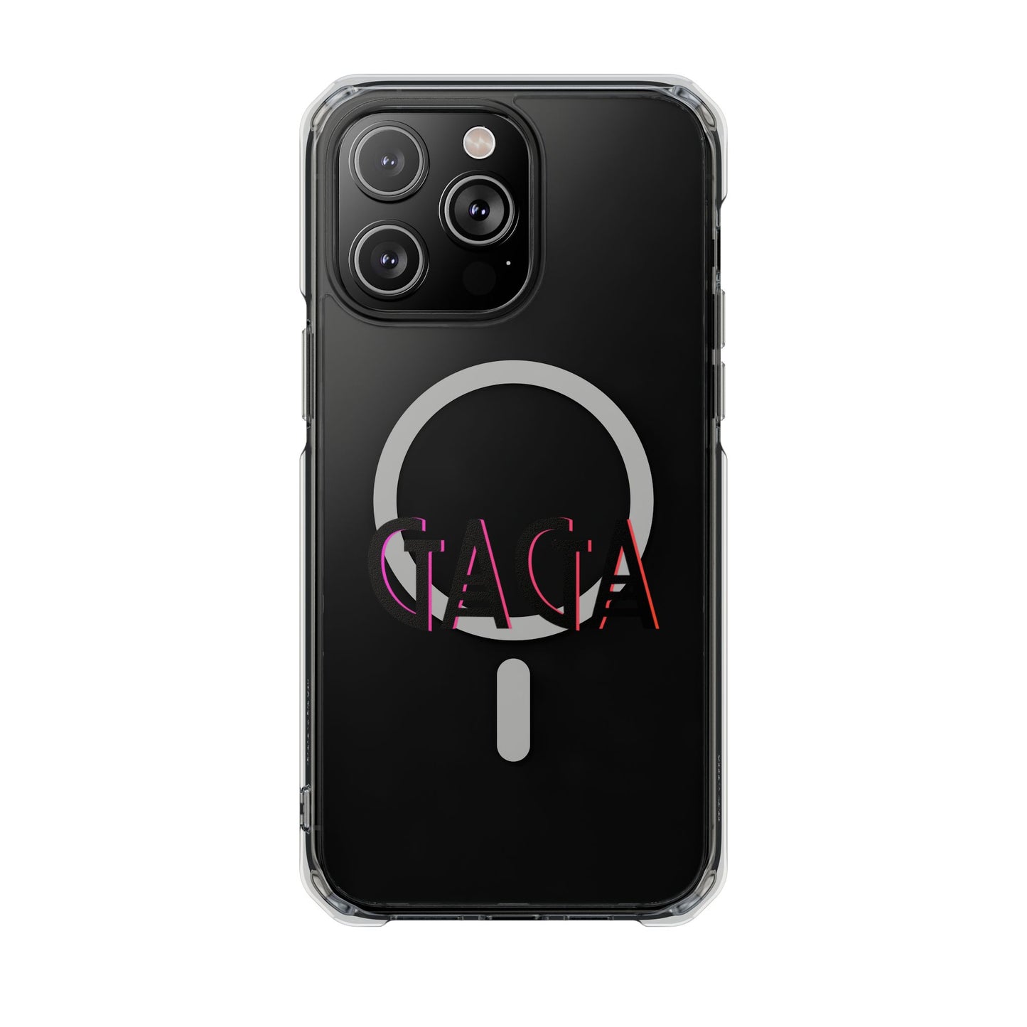 Electric Neon Magnetic clear case
