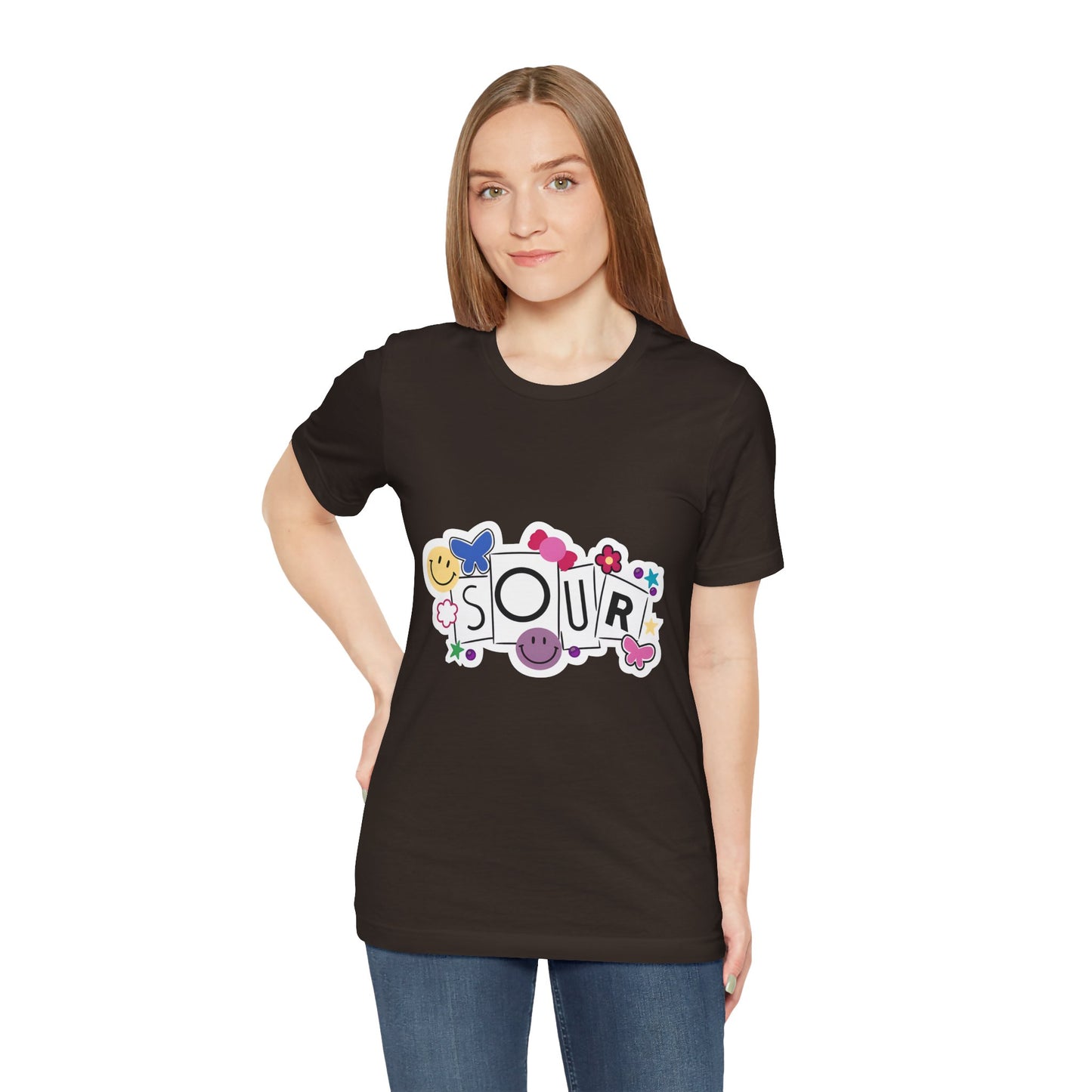 Olivia Rodrigo Unisex Jersey Short Sleeve Tee - Sour