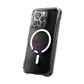 Retro Groove Script Magnetic clear Impact case