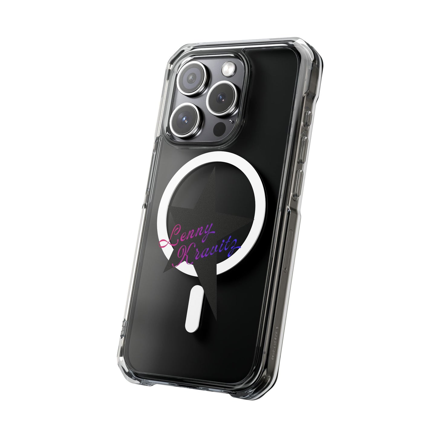 Retro Groove Script Magnetic clear Impact case
