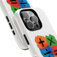 Orange Equals Symbol Tough Magnetic case