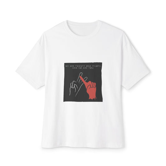 Unity Signal Unisex Oversized Boxy Tee