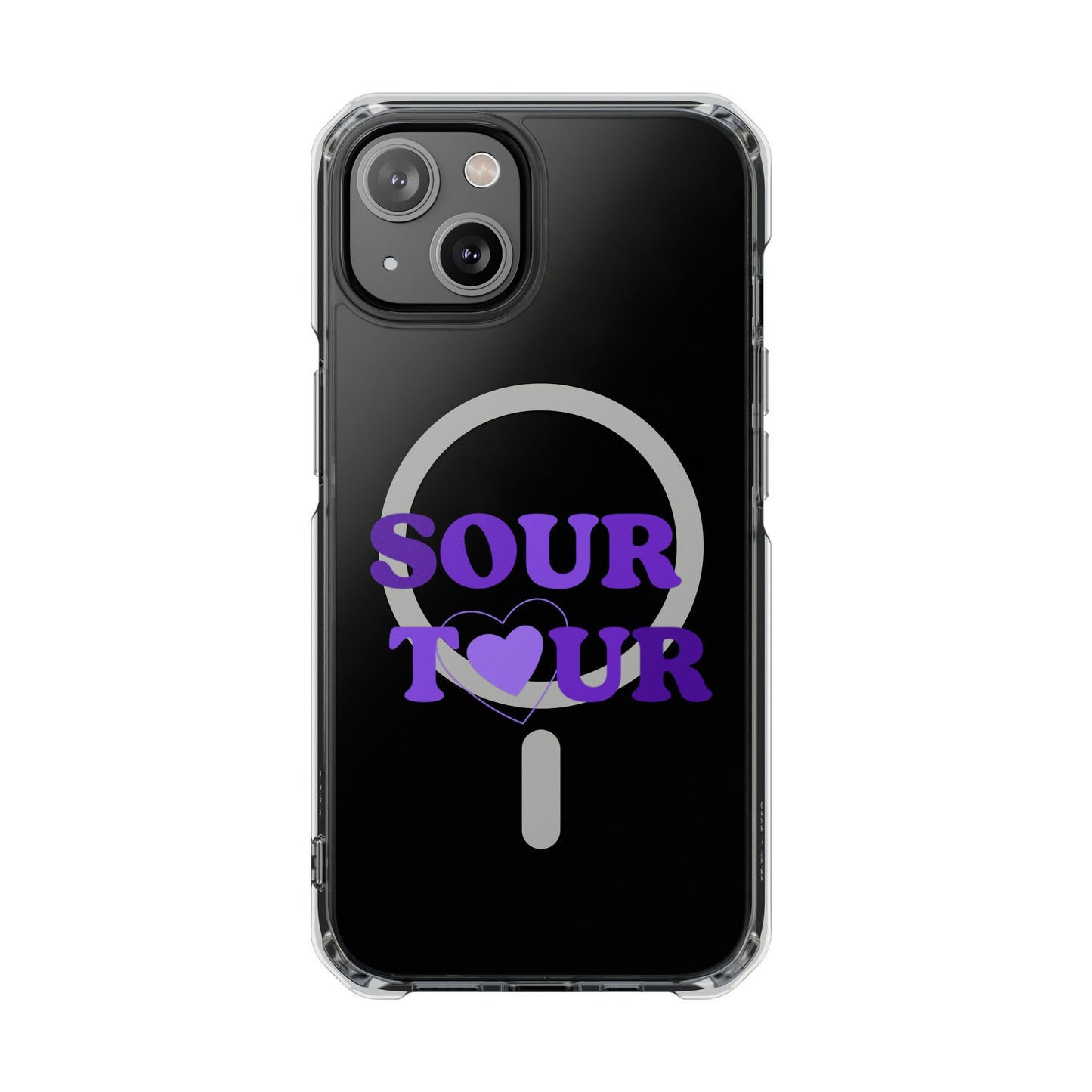 SOUR TOUR Heart Magnetic Clear Impact Case