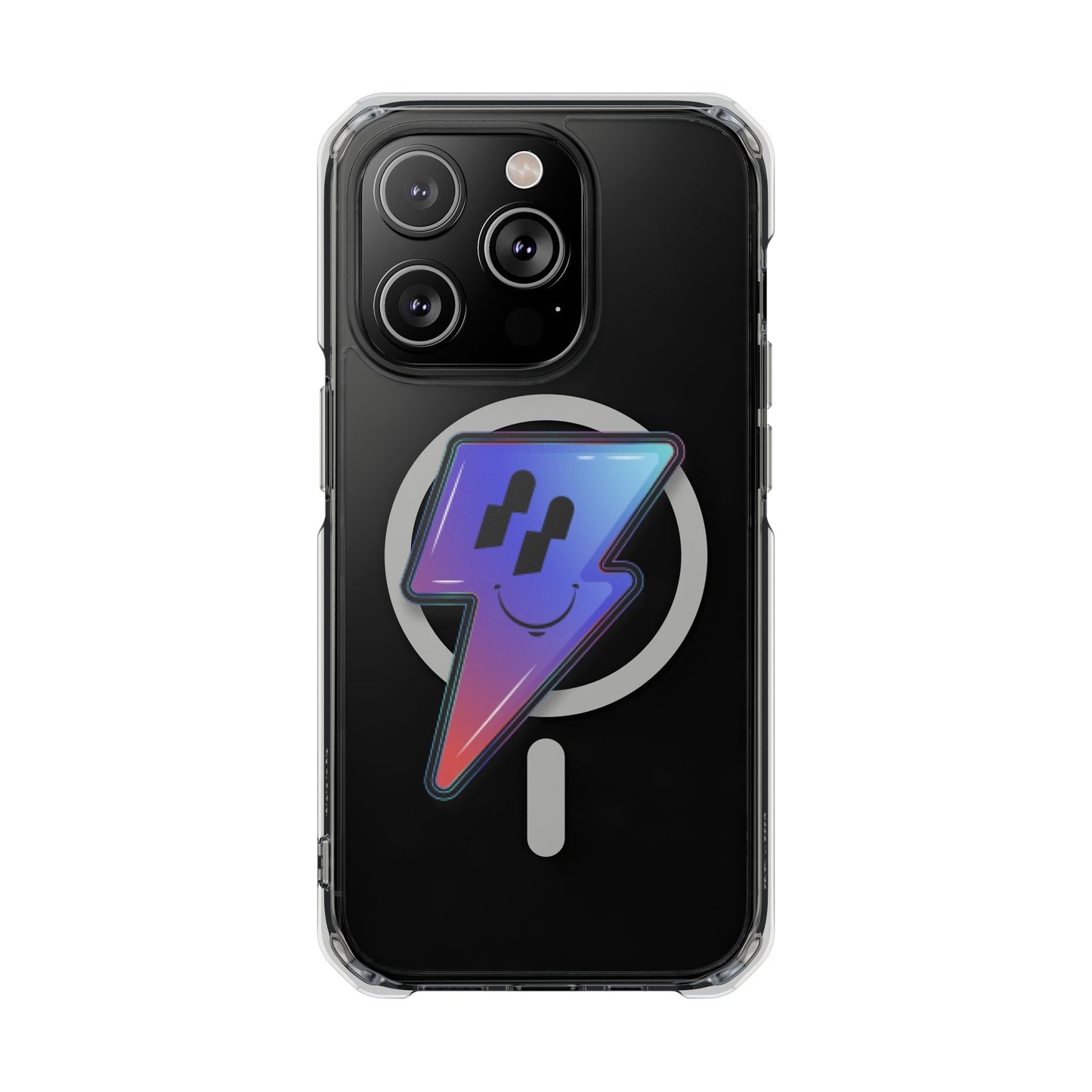 Smiley Charge Pop Magnetic clear Impact case