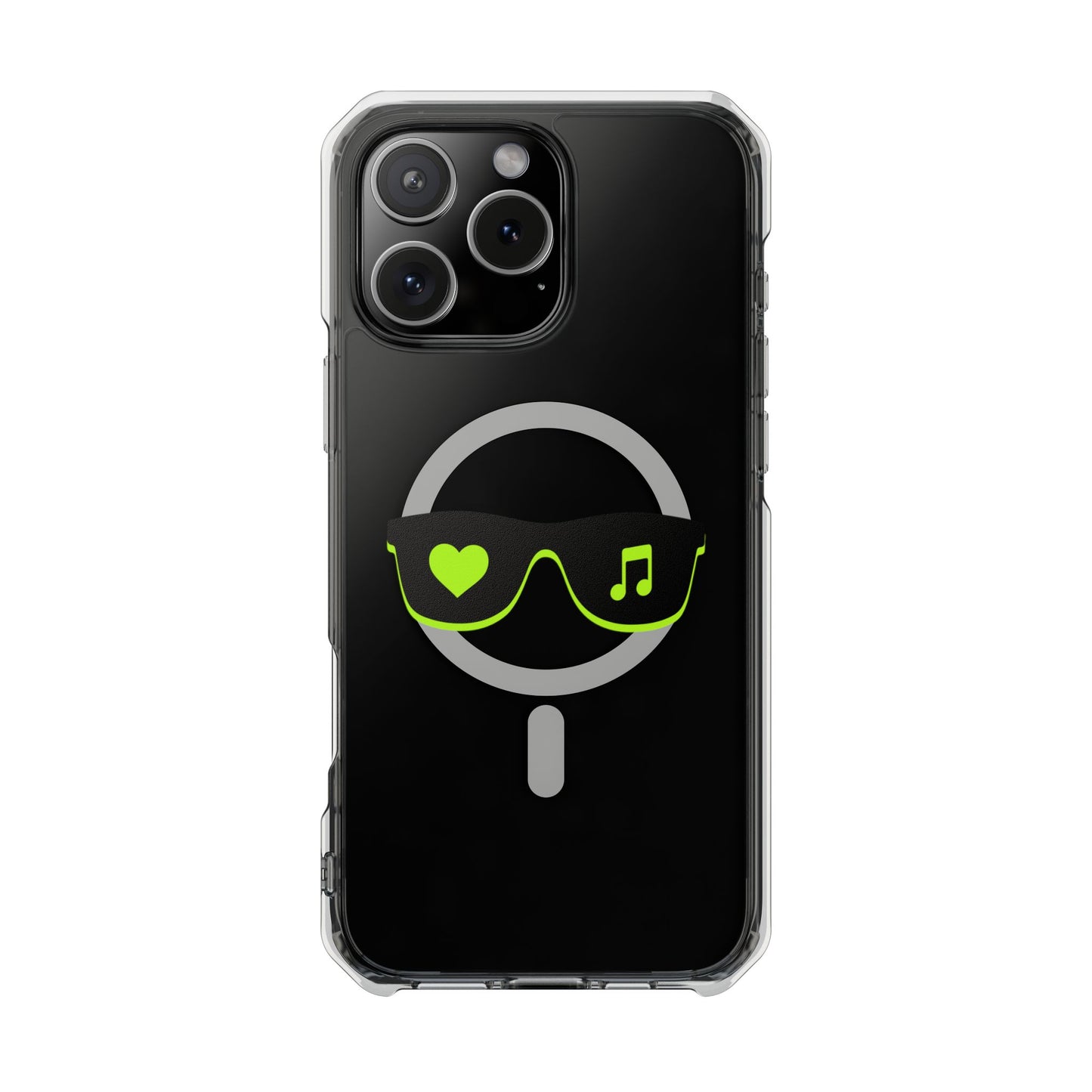 Neon Love Notes Magnetic clear Impact case