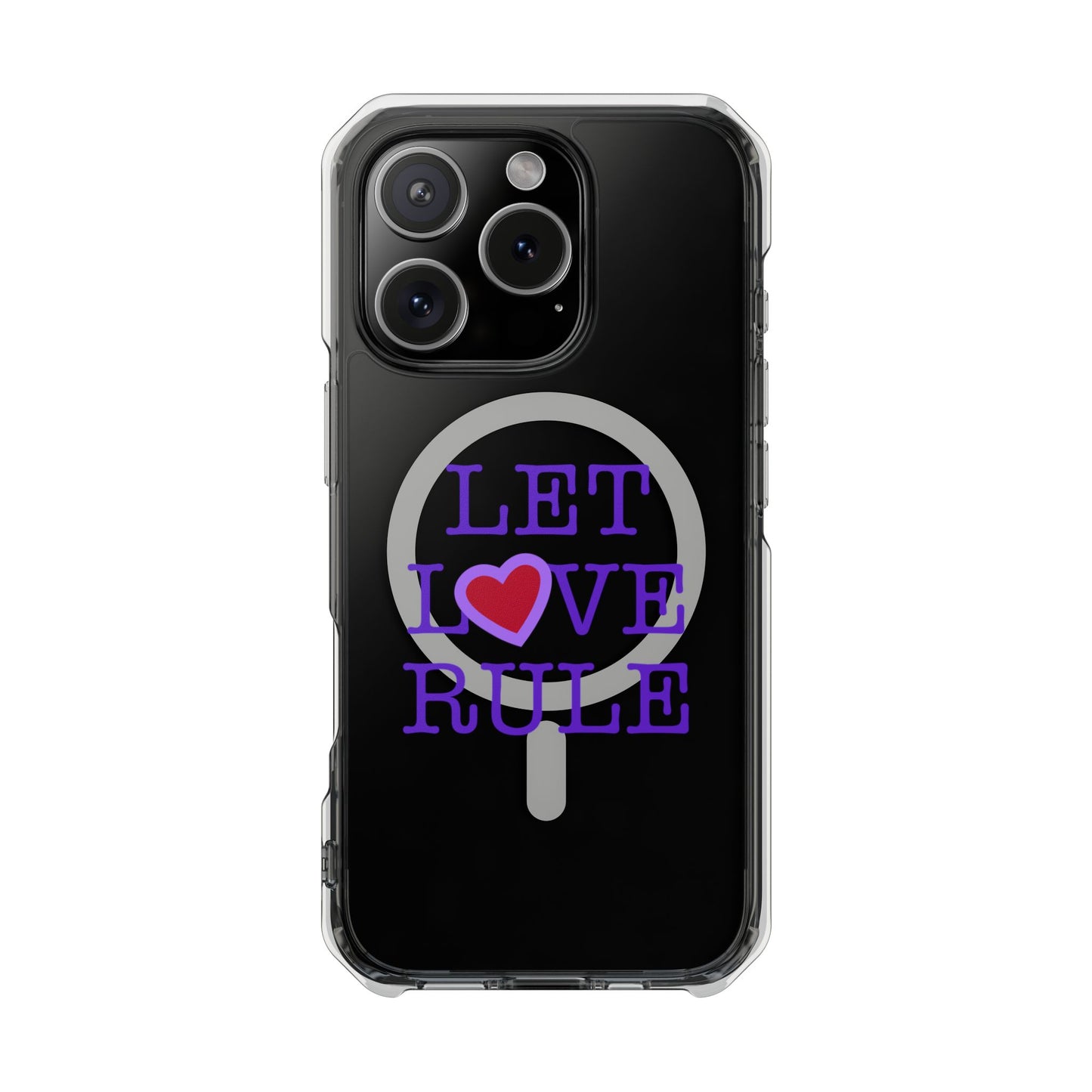 Let Love Rule (Remix) Magnetic clear Impact case