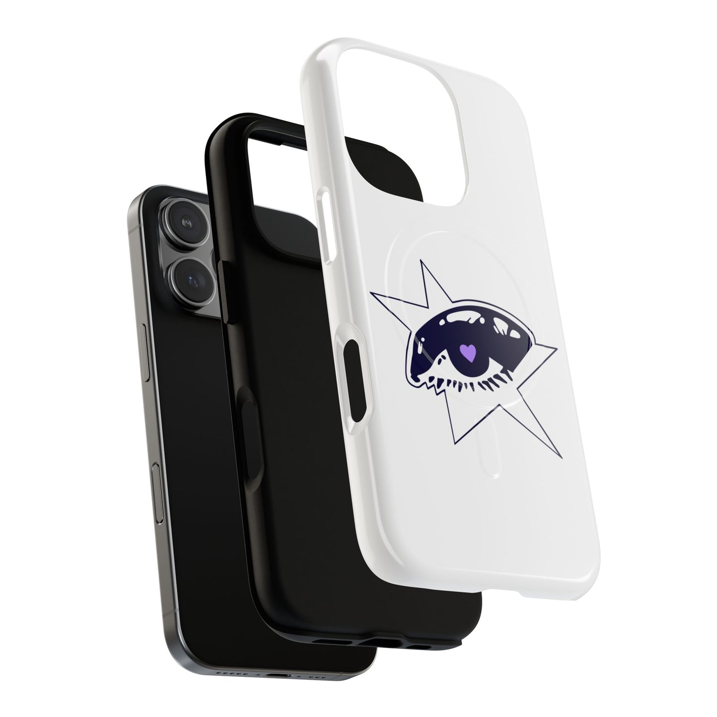 Purple Starry Eye Tough Magnetic phone case