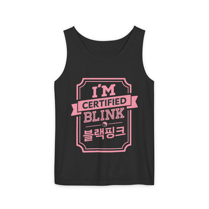Certified BLINK Badge – Dyed Tank Top