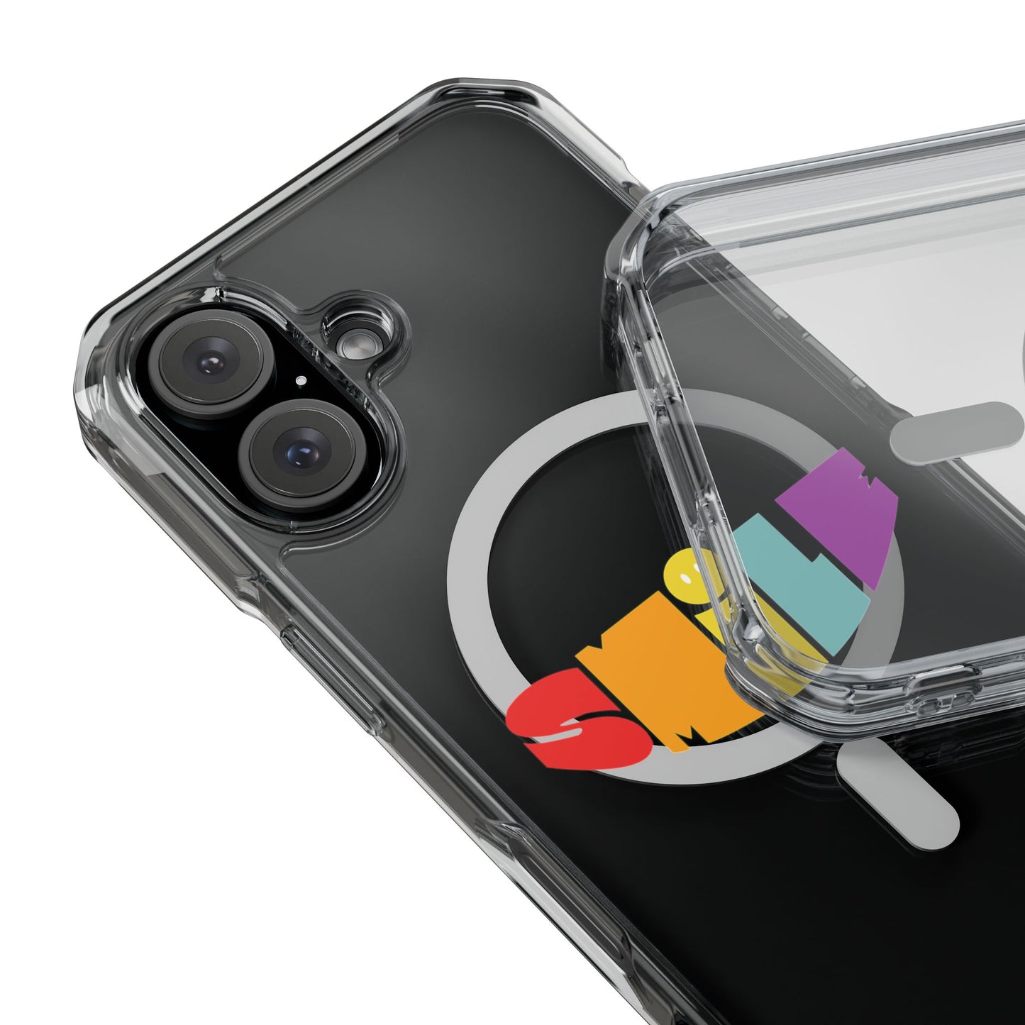 Sunshine Smile Magnetic Clear Impact cases