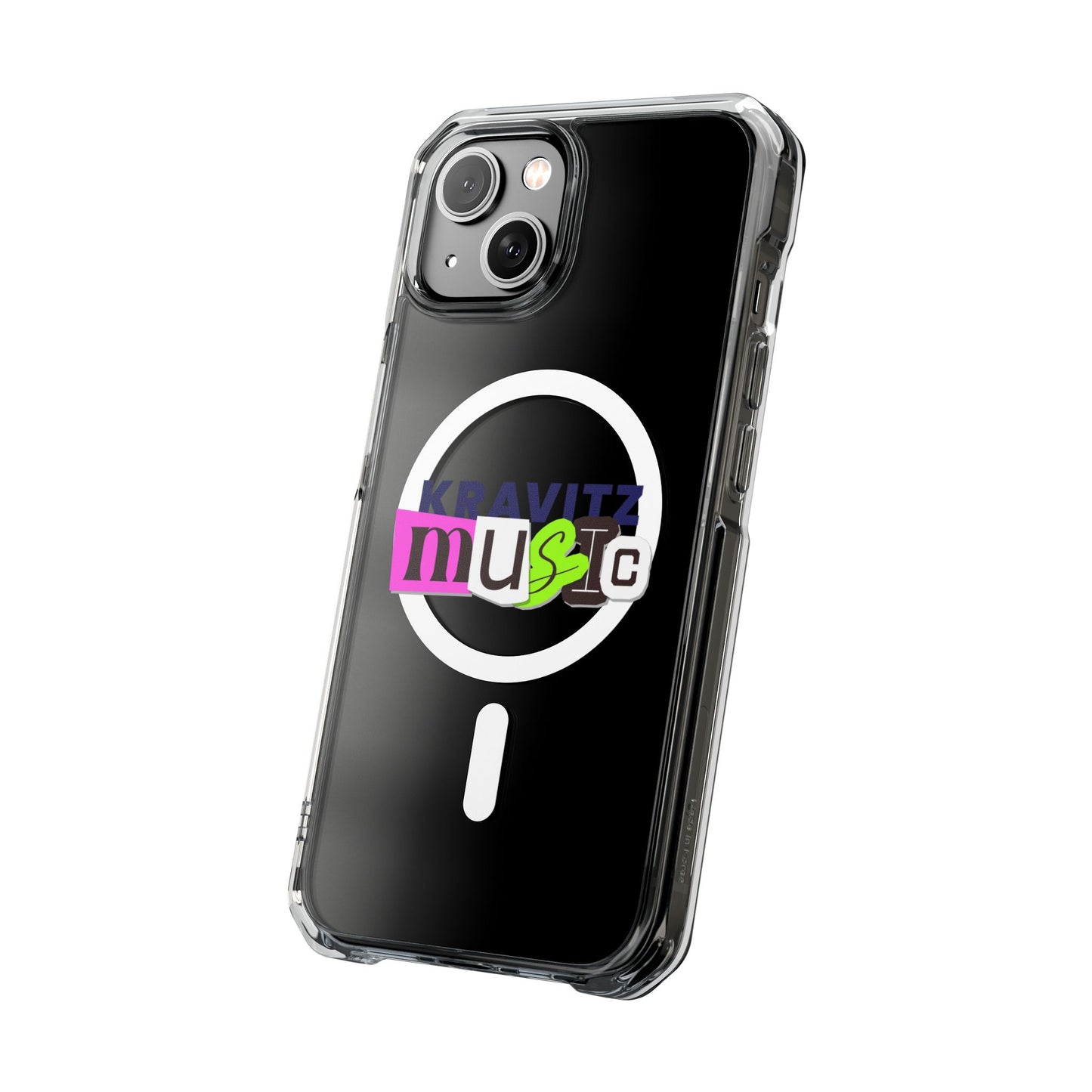 Mixed Tape Music Magnetic clear Impact case