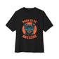 Oversized boxy Tee – Snazzy Born to be awesome Edition