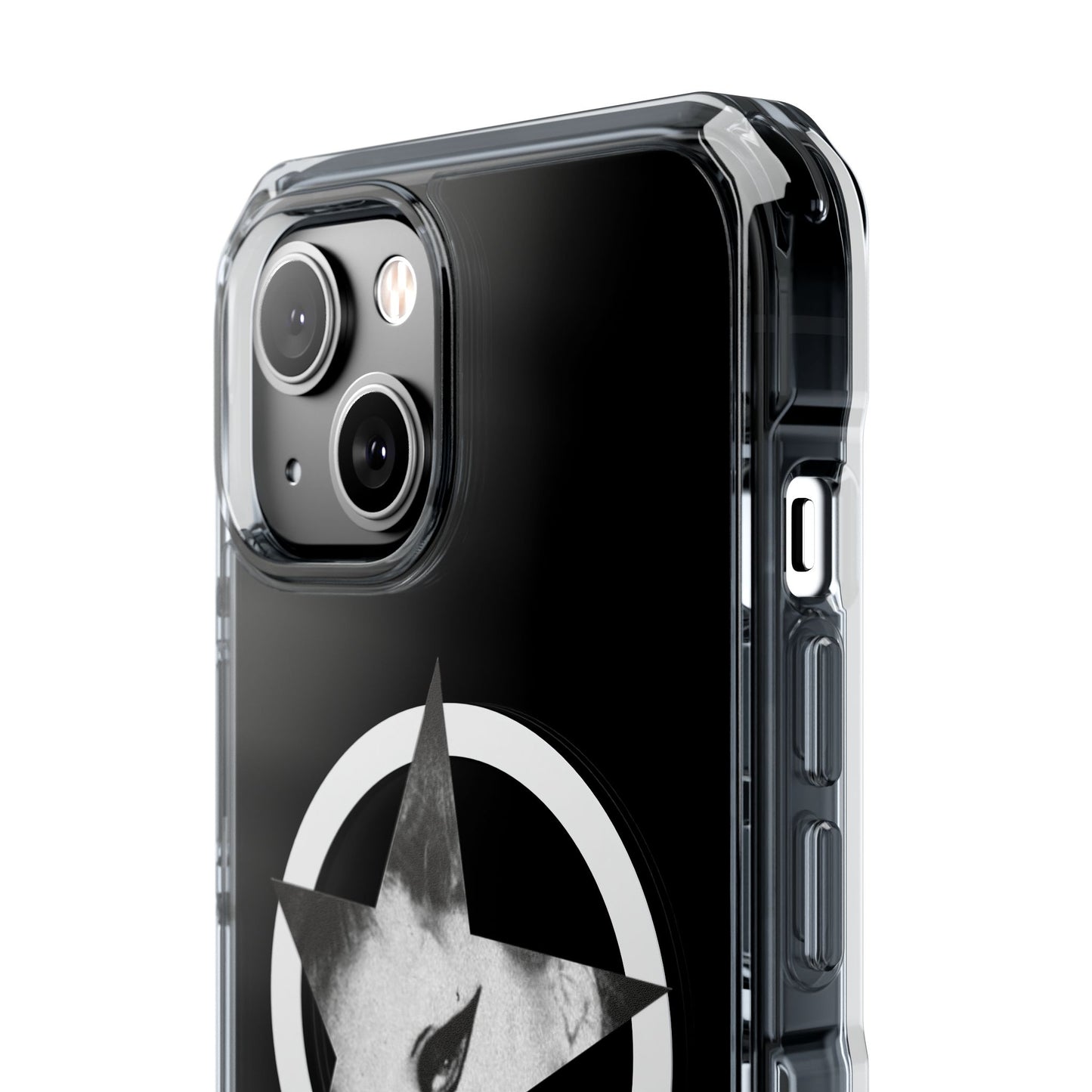 Born This Way Star Face Magnetic clear case