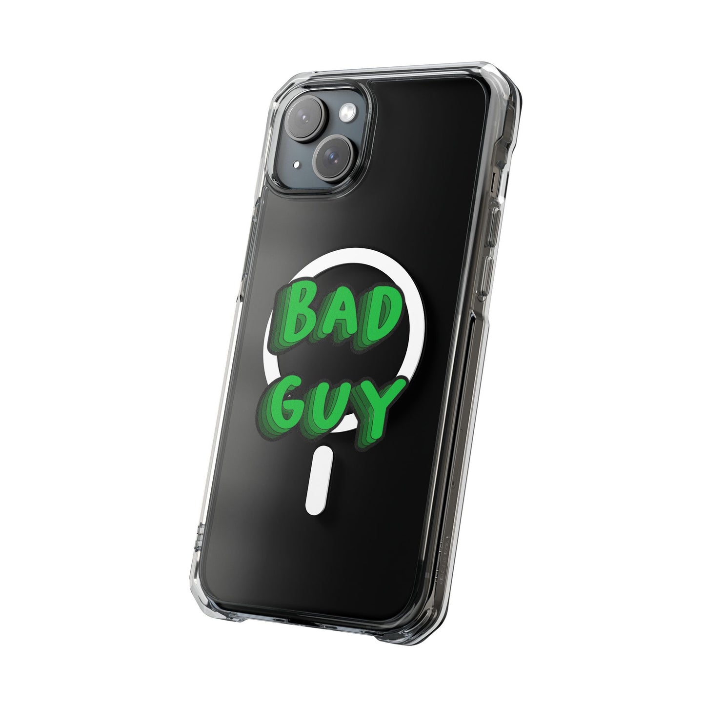 Bold 3D Bad Mood Magnetic Clear Impact Case