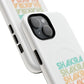 Retro Pop Lines Tough Magnetic case
