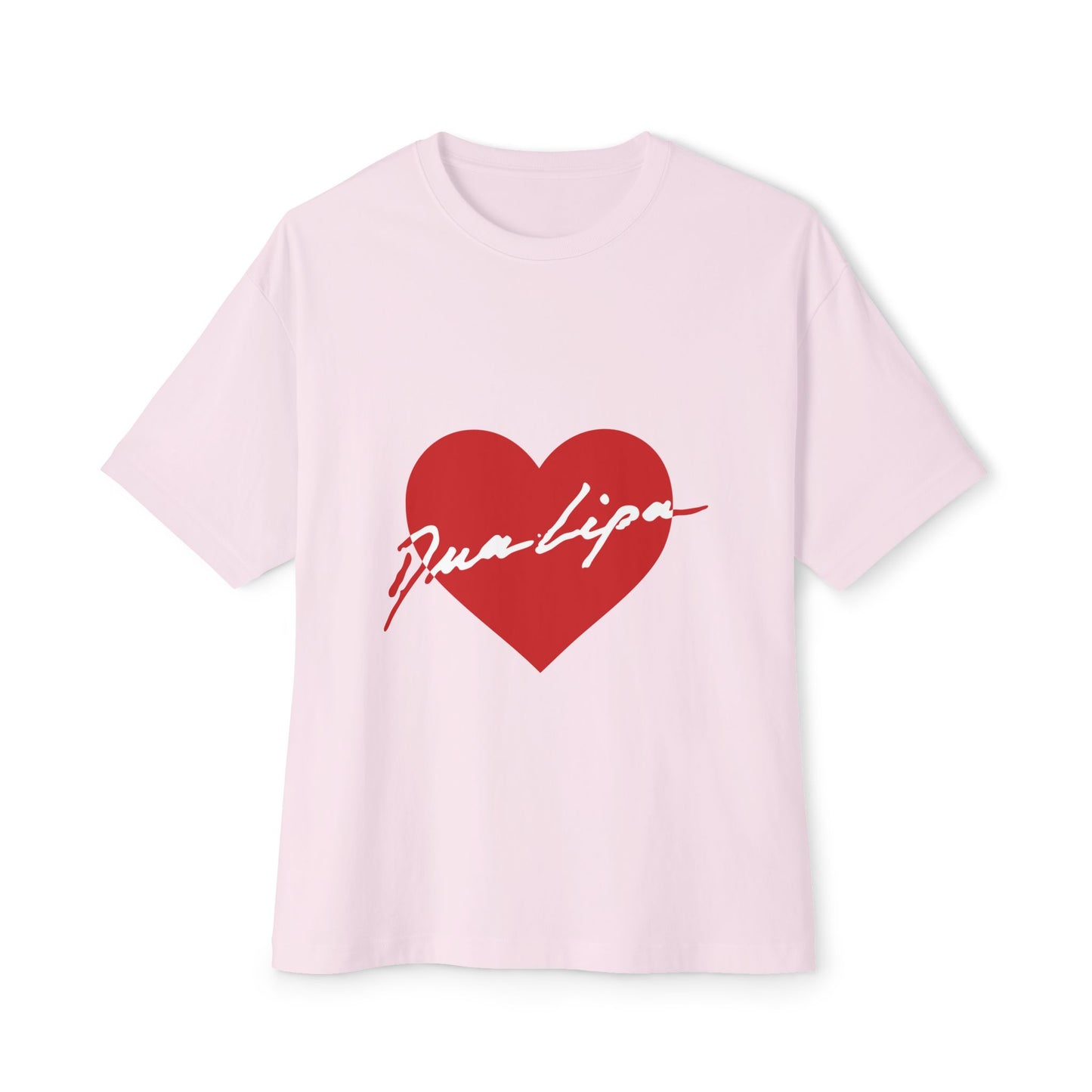 Heartbeat Love Unisex Oversized Boxy Tee