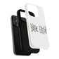 Twisted Ink Font Tough Magnetic Case