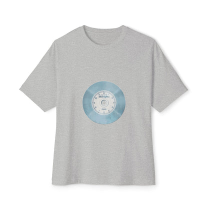 Midnight Vinyl Vibes Unisex Oversized Boxy Tee