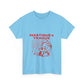 Fierce Femme in Red Unisex Heavy cotton tee