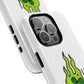Green Flame Icon Tough Magnetic Case