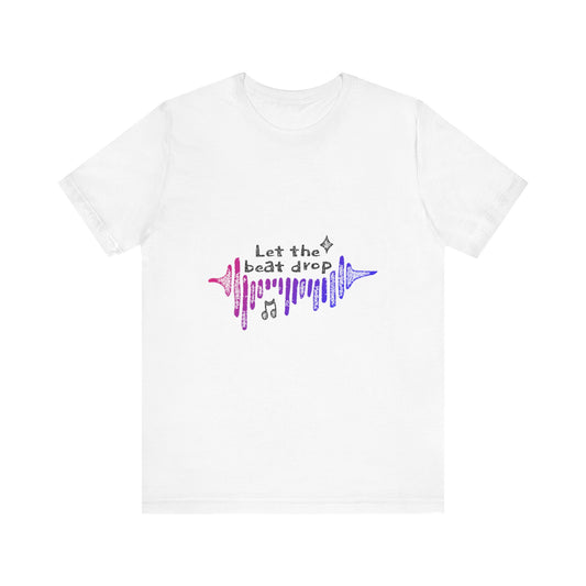 Bold Beats Visualizer Unisex Jersey short sleeve tee