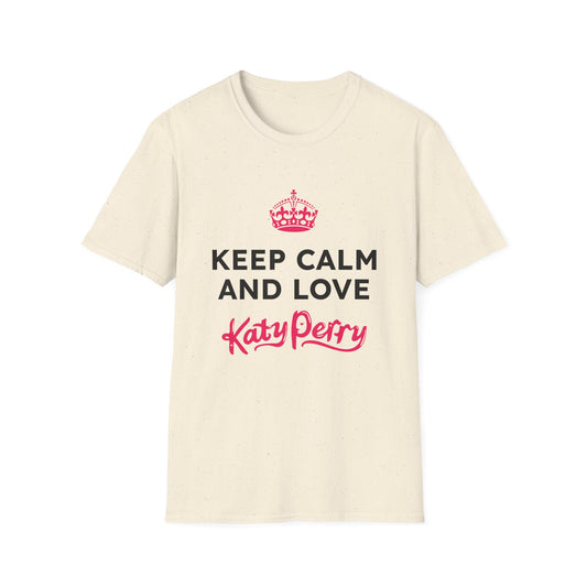 Crown over Katy Perry Signature” - Unisex Softstyle T-shirt