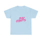 Sun and Waves Minimalist Unisex Heavy Cotton Tee