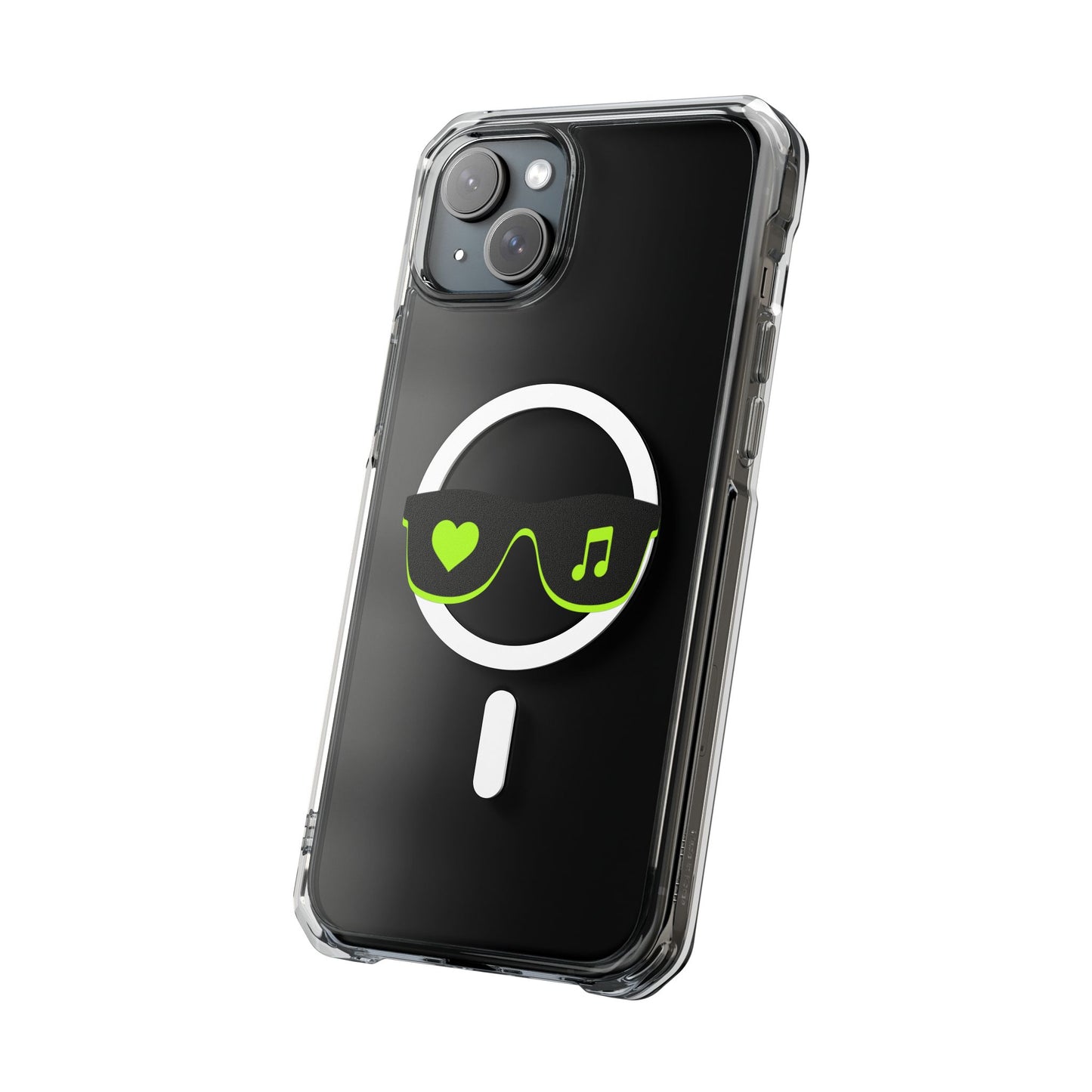 Neon Love Notes Magnetic clear Impact case