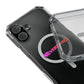 Wavy Groovy Typography Magnetic Clear Impact case