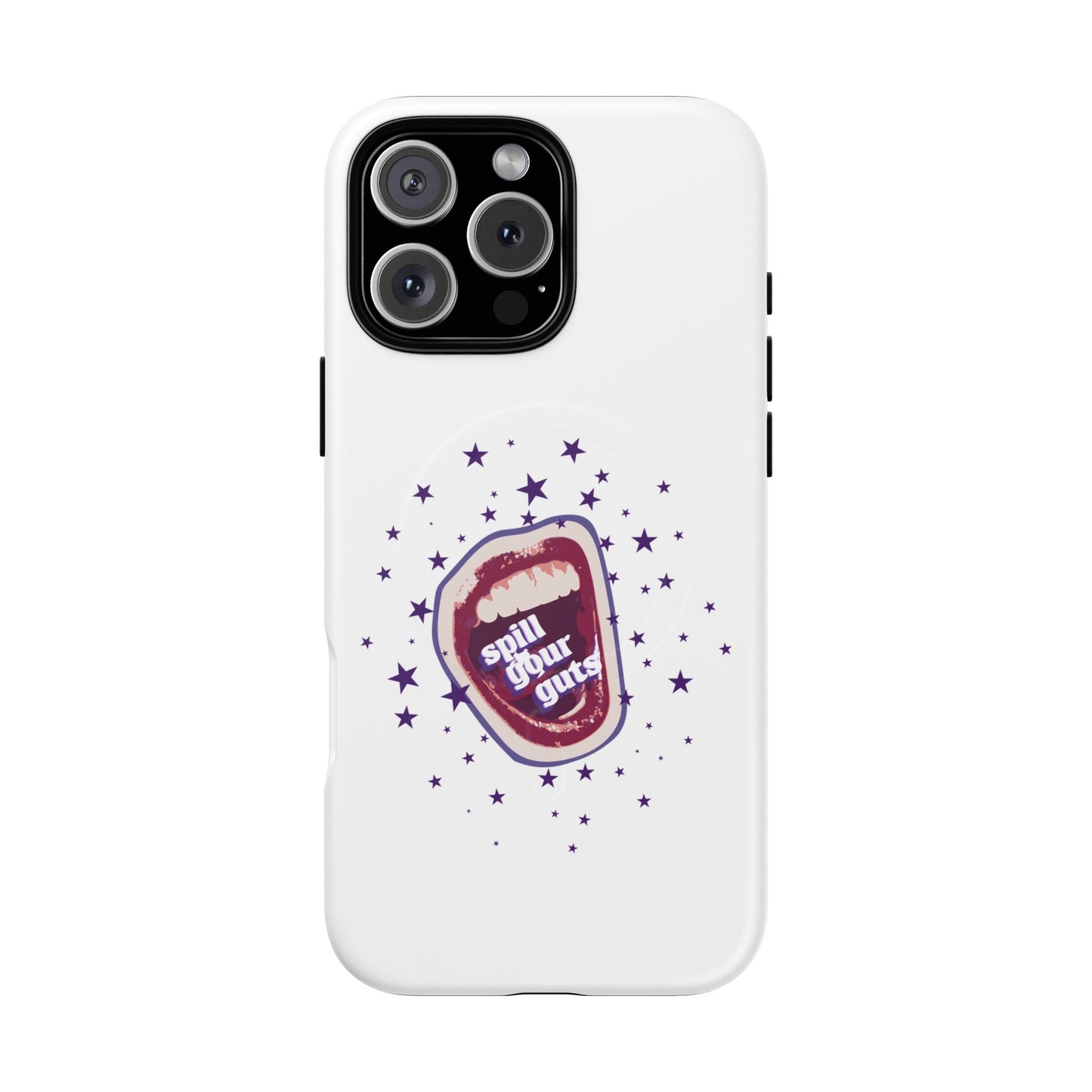 Spill Your Guts Scream Tough Magnetic phone case