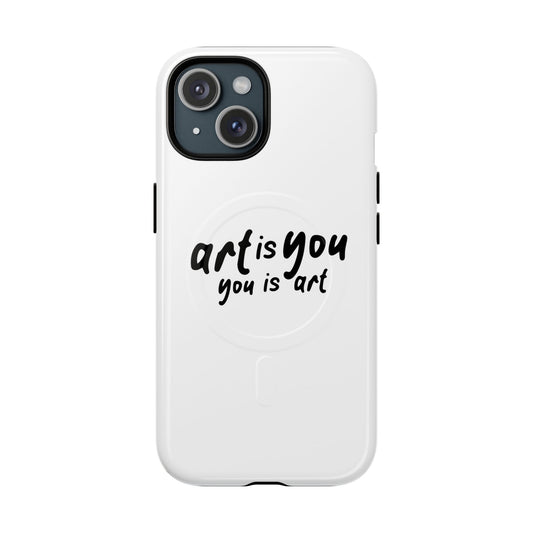 Red Scribble Heart Tough Magnetic Case