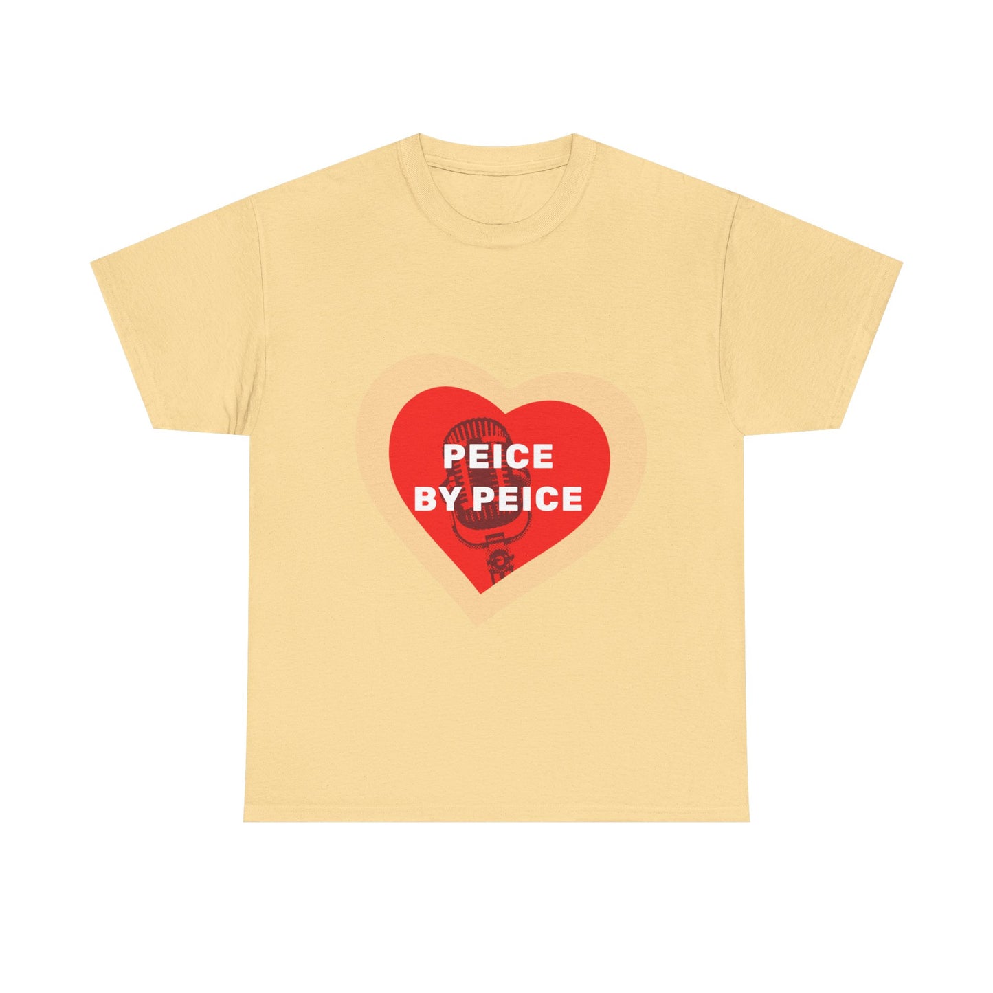 Piece by Piece Mic Drop Unisex Heavy cotton tee