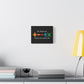 Matte Stretched Canvas, 1.25" Depth – Ed Sheeran Black Edition