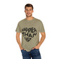 Happier Heart Lettering Unisex Dyed T-shirt