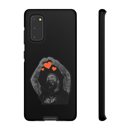 Tough Samsung Case (S20–S25) – Post Malone Heartfelt Wishes