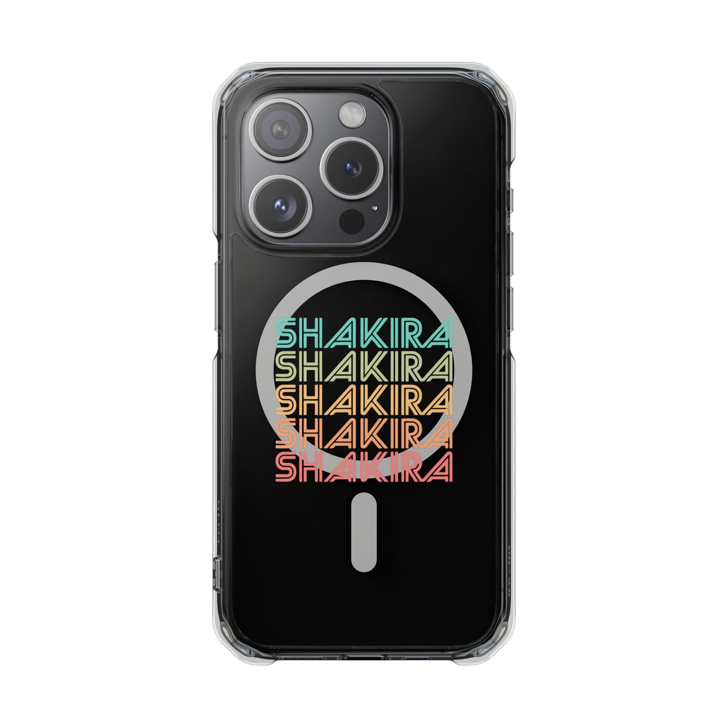Retro Pop Lines Clear Impact case