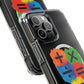 Orange Equals Symbol Magnetic Clear Impact Case