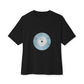 Midnight Vinyl Vibes Unisex Oversized Boxy Tee