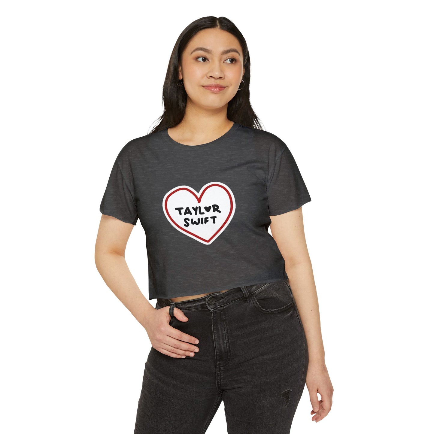 Heartbeats & Midnights Women's Festival Crop Top
