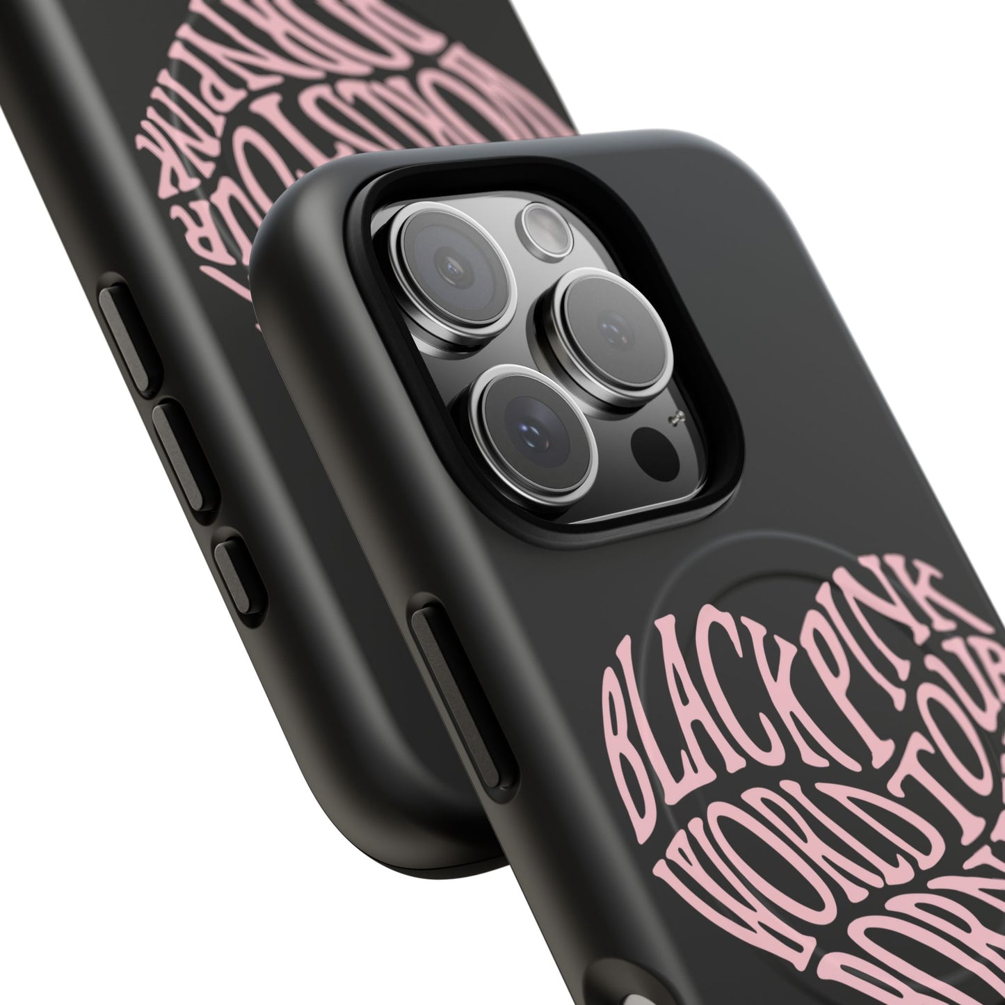 Iphone Born Pink Heart Typography - Tough Magnetic Phone Case