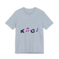K C Pop Vibes Unisex Jersey short sleeve tee