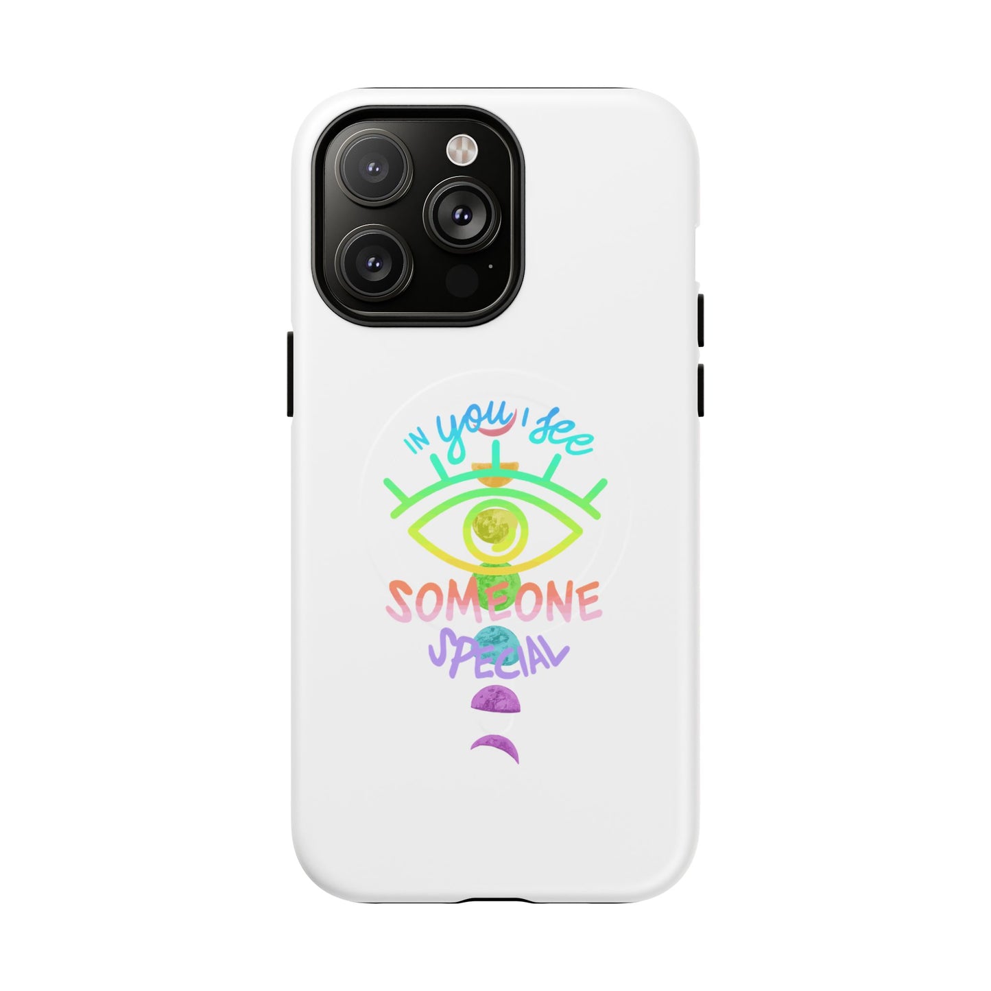 Rainbow Lunar Phases Tough Magnetic Case