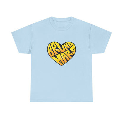 Loud Love Retro Heart Unisex Heavy cotton Tee