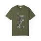 Mixed Message Collage Unisex Dyed T-shirt