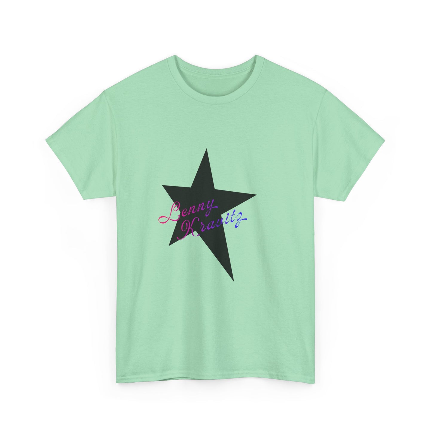 Retro Groove Script Unisex Heavy cotton tee