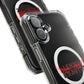 Fire Aura Grid Magnetic clear Impact case