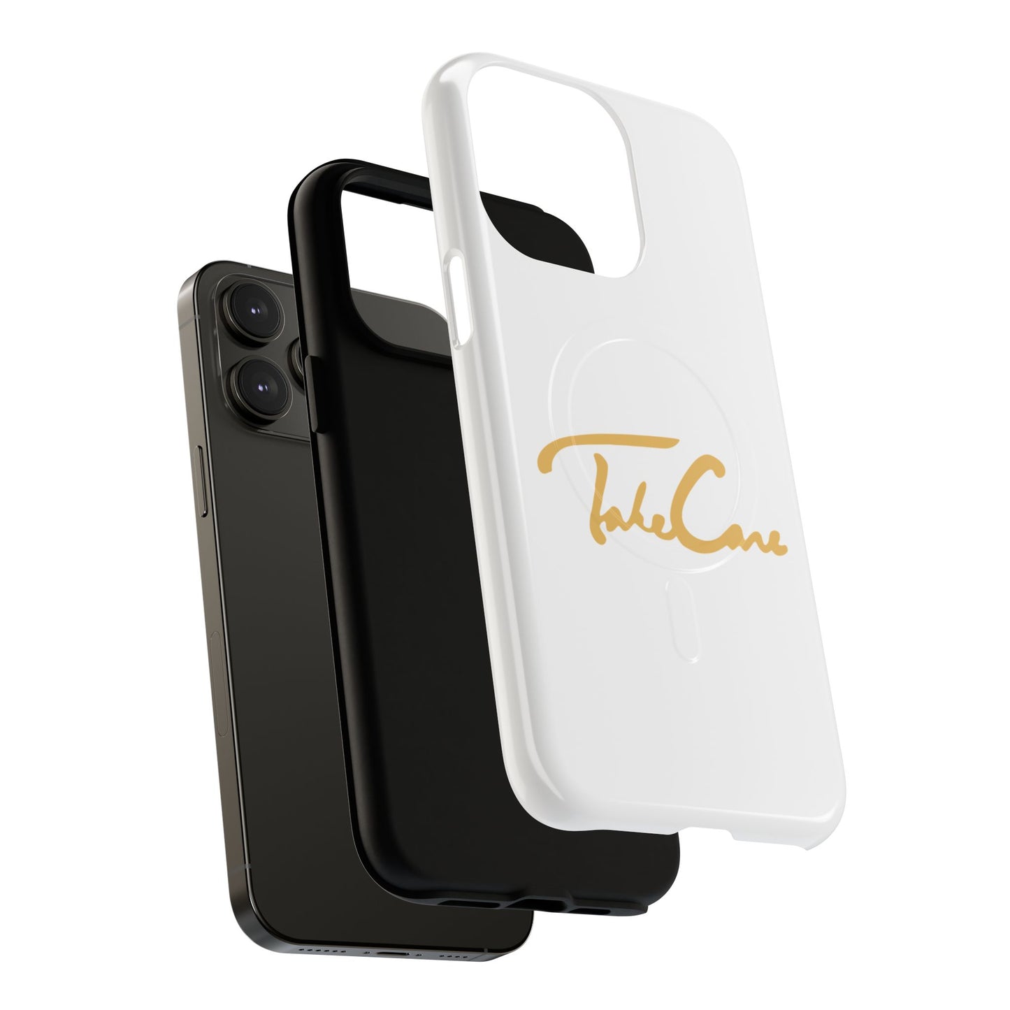 Take Care Gold Script Tough Magnetic Cases