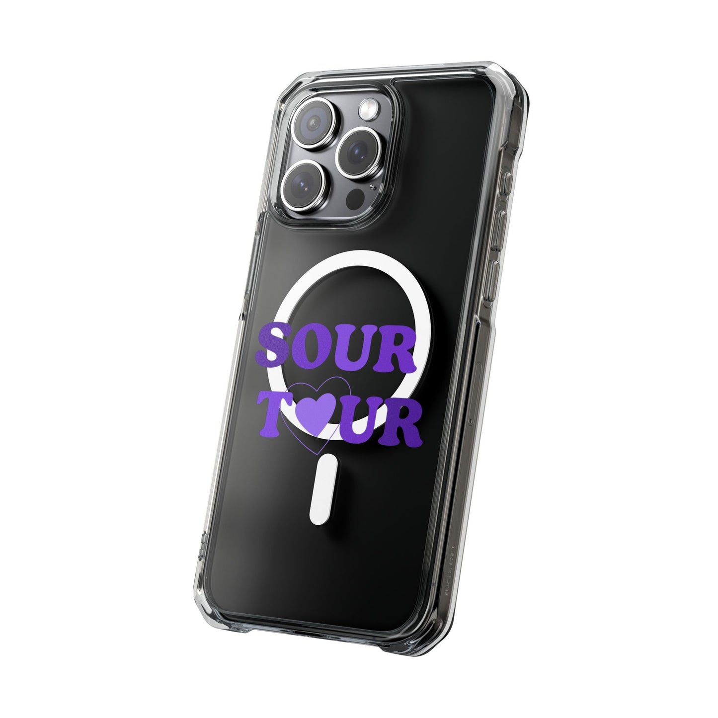 SOUR TOUR Heart Magnetic Clear Impact Case