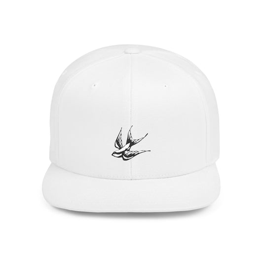 Flight Marked Flat Bill Snapback Cap