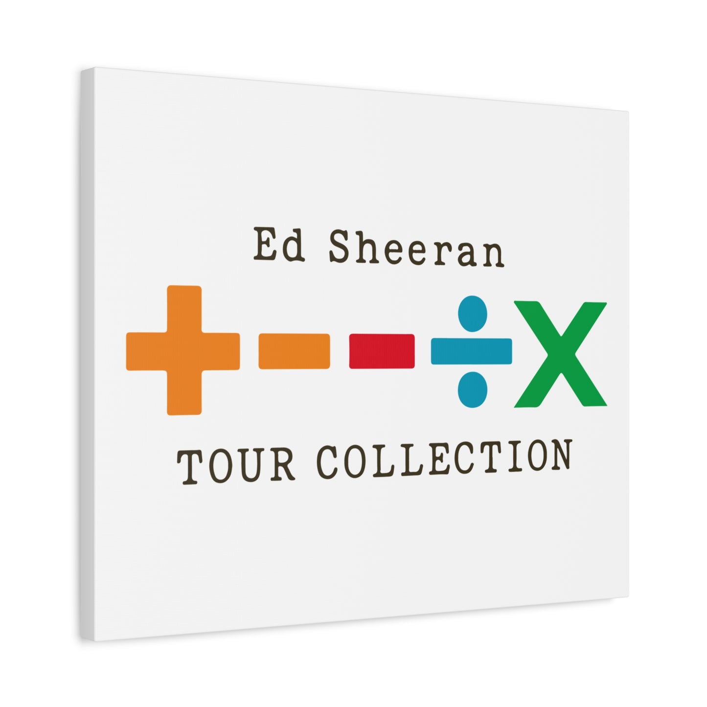 Matte Stretched Canvas, 1.25" Depth – Ed Sheeran Edition