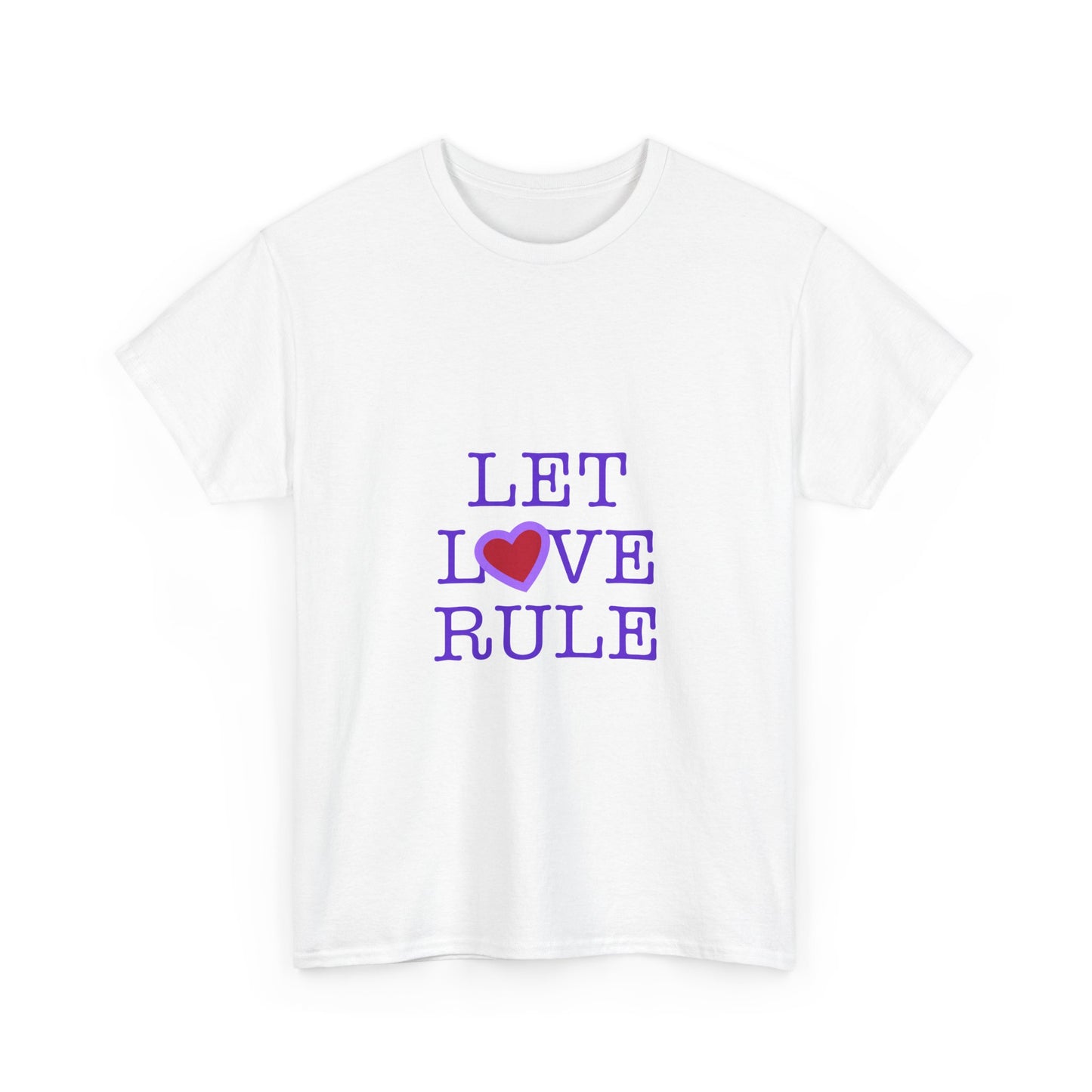 Let Love Rule (Remix) Unisex Heavy cotton tee